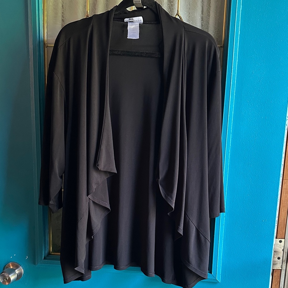 Just My Size Black Women's Cardigan